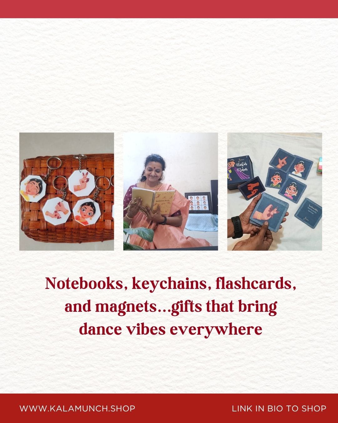 NAVARASA & MUDRAS THEMED ART NOTEBOOK