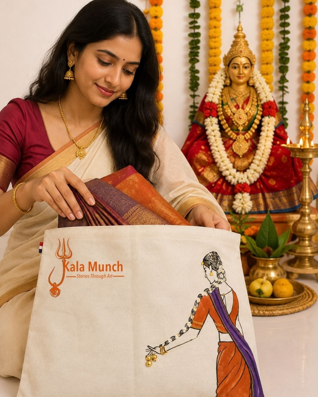 DANCE COSTUME BAG / SAREE BAG