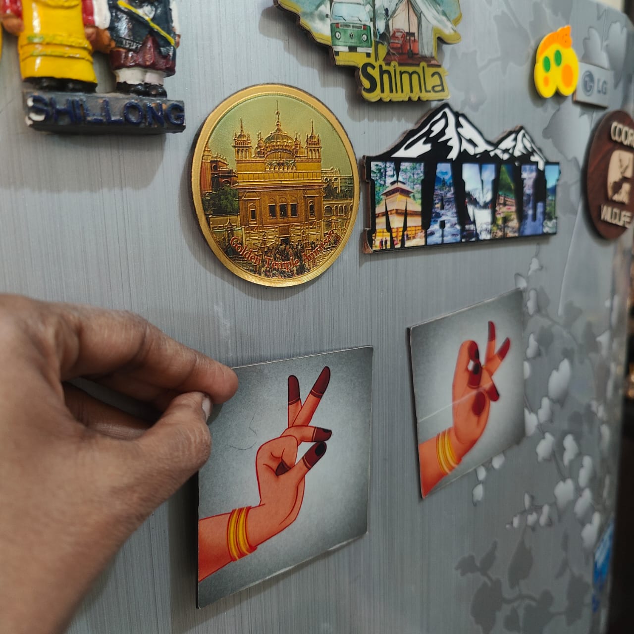 FRIDGE MAGNET COMBO - MUDRA + NAVARASA THEME