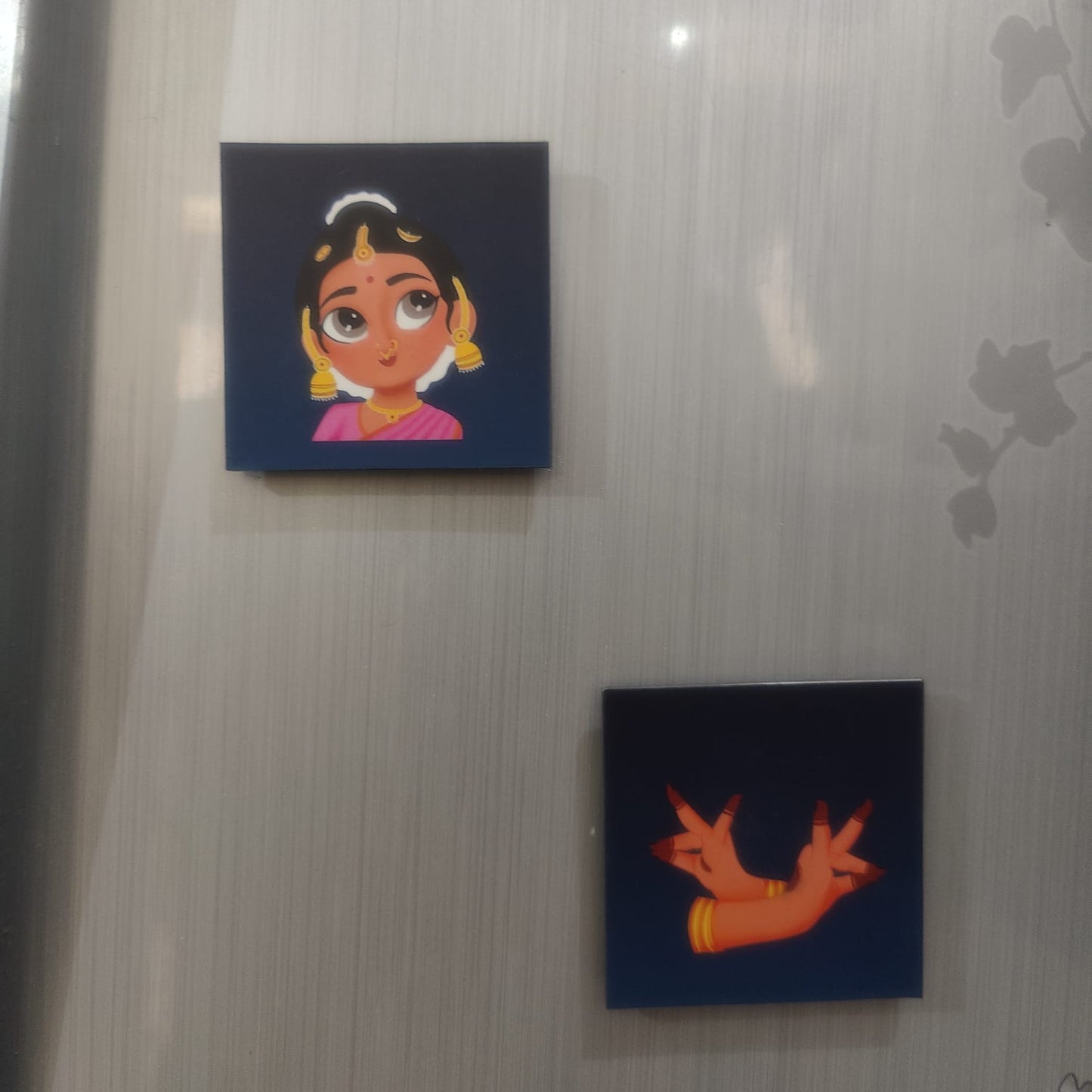 HASTAMUDRA FRIDGE MAGNETS - DOUBLE HAND GESTURES