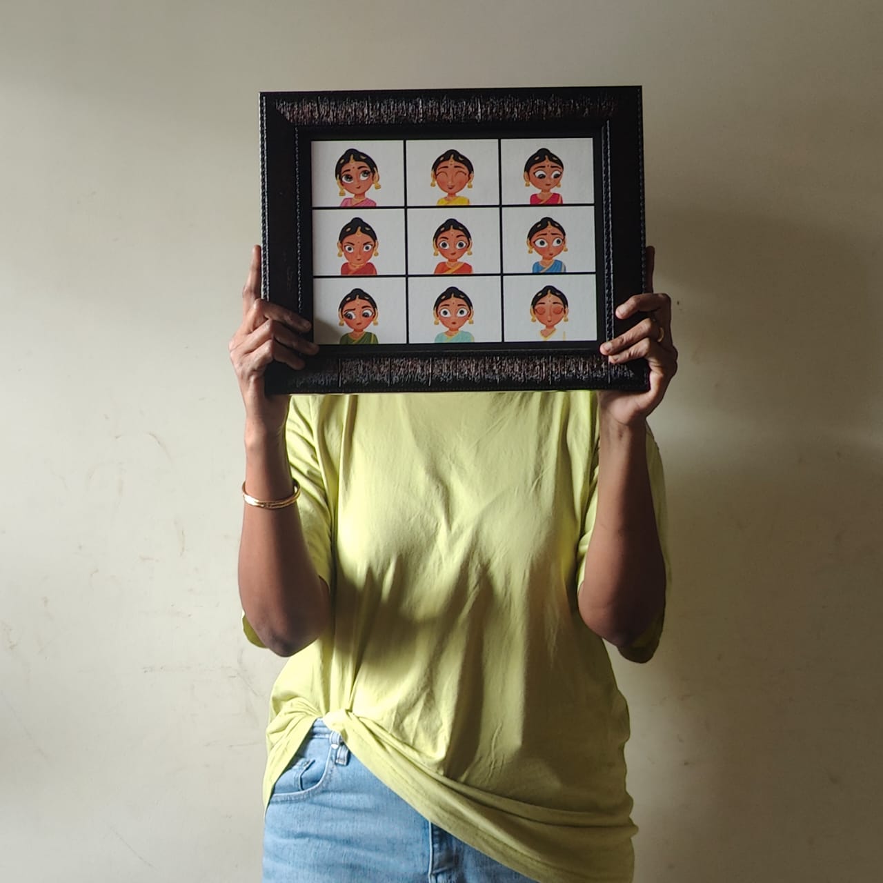 CANVAS  PRINTING WITH NAVARASA THEME -  CANVAS GALLERY WRAP