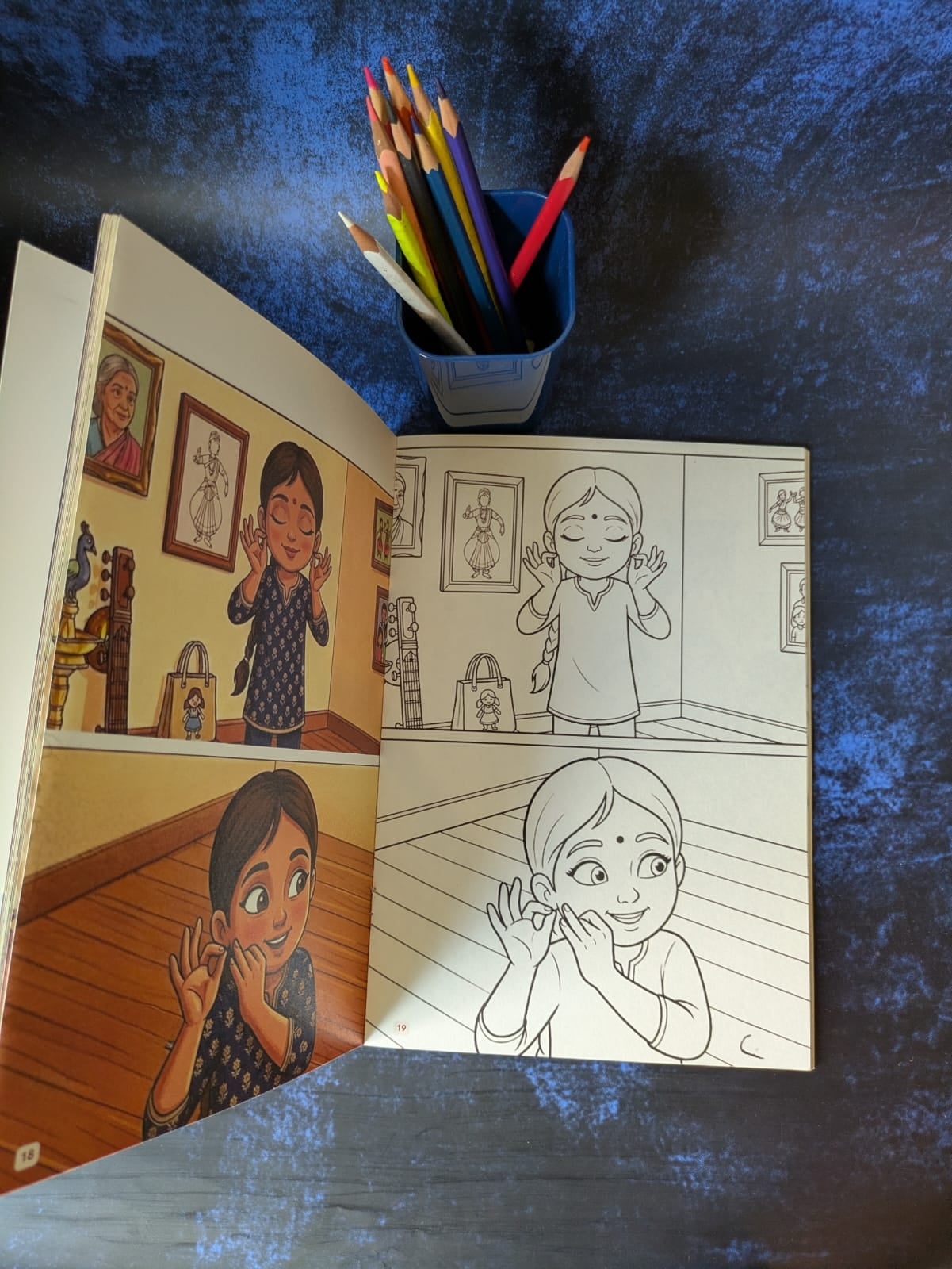 Coloring Book - Journey of a little Dancer