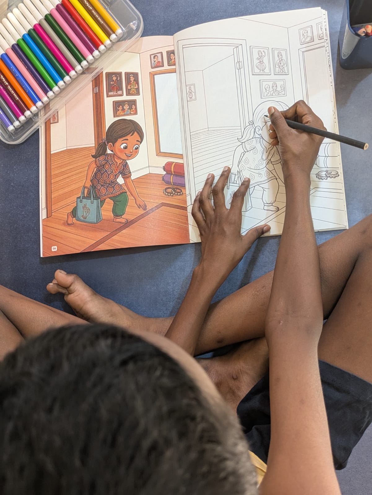 Coloring Book - Journey of a little Dancer