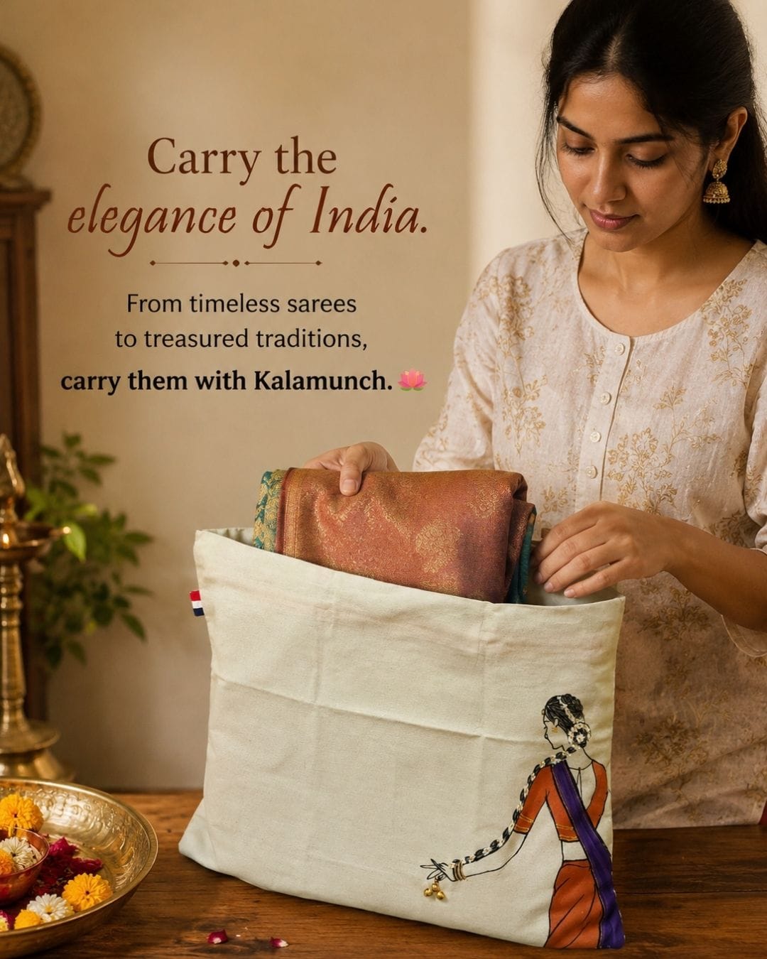 DANCE COSTUME BAG / SAREE BAG