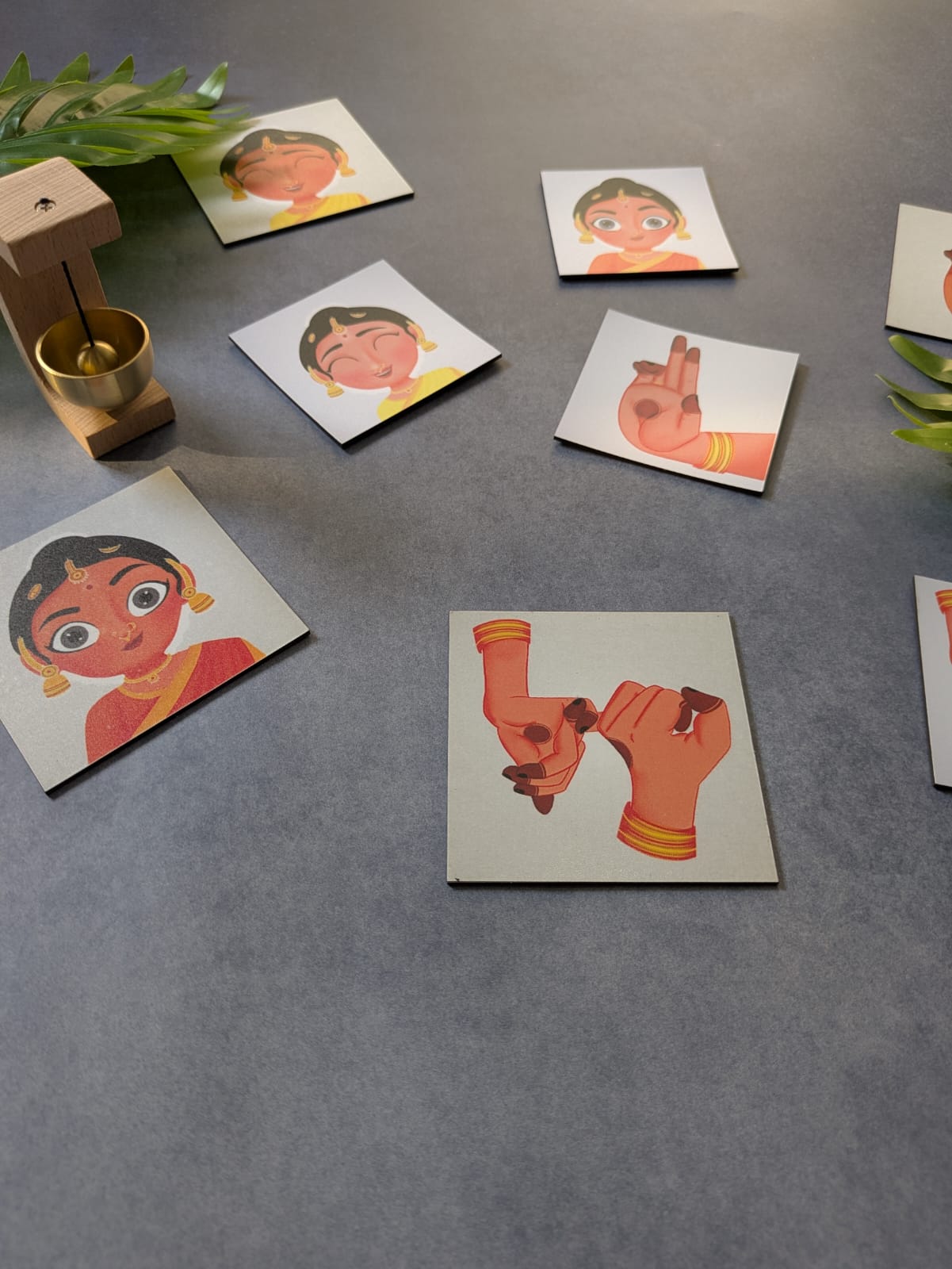 FRIDGE MAGNET COMBO - MUDRA + NAVARASA THEME